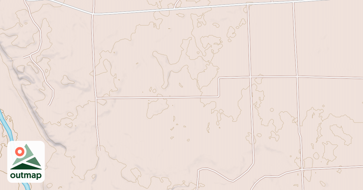 Map of CACHE LAKE SPUR D