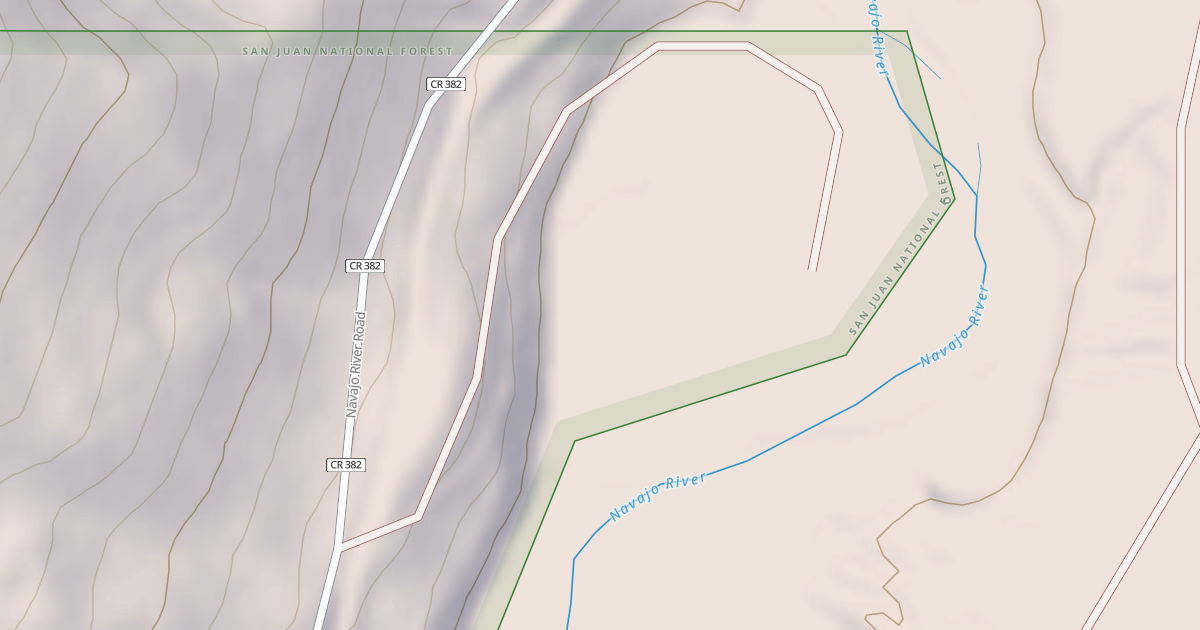 Map preview of NAVAJO
