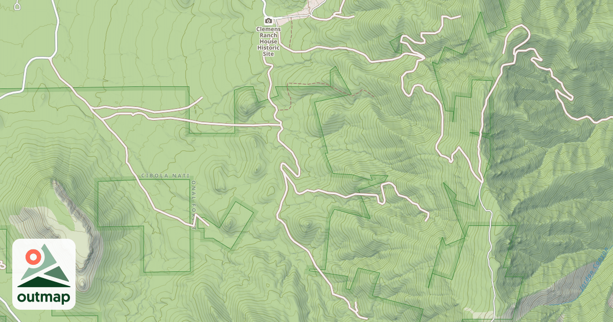 Map of USFS Motor Vehicle Use Map Roads {FD019271-9D01-4CD2-BC78-BAE238C161B1}
