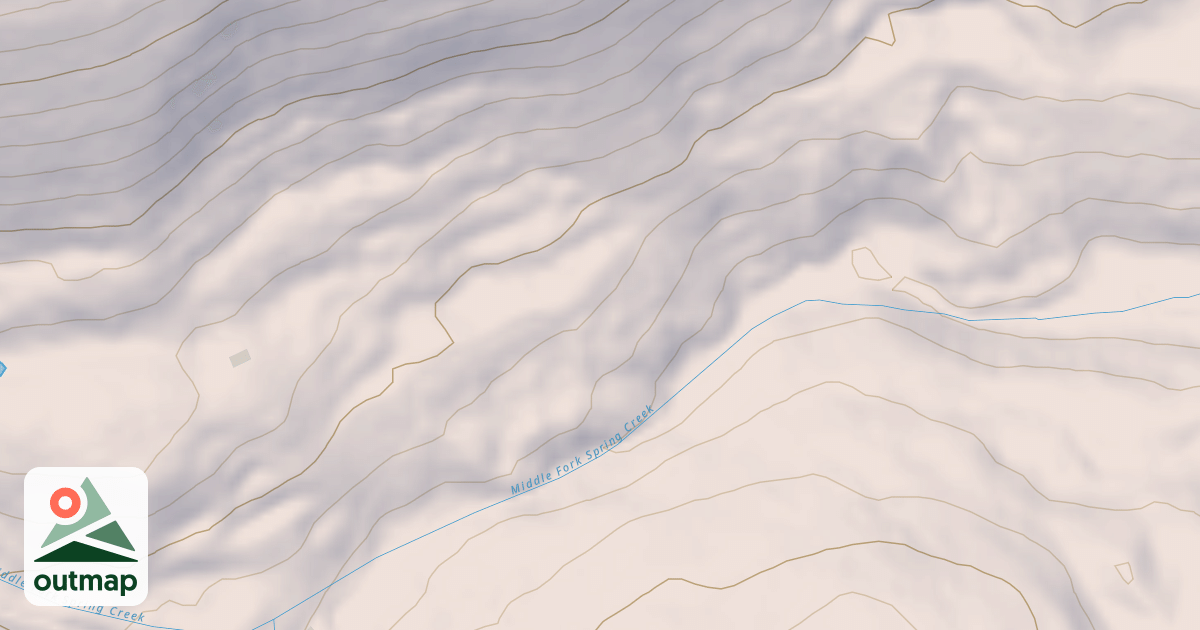 Map of Spring Creek