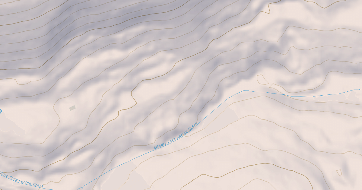 Map preview of Spring Creek