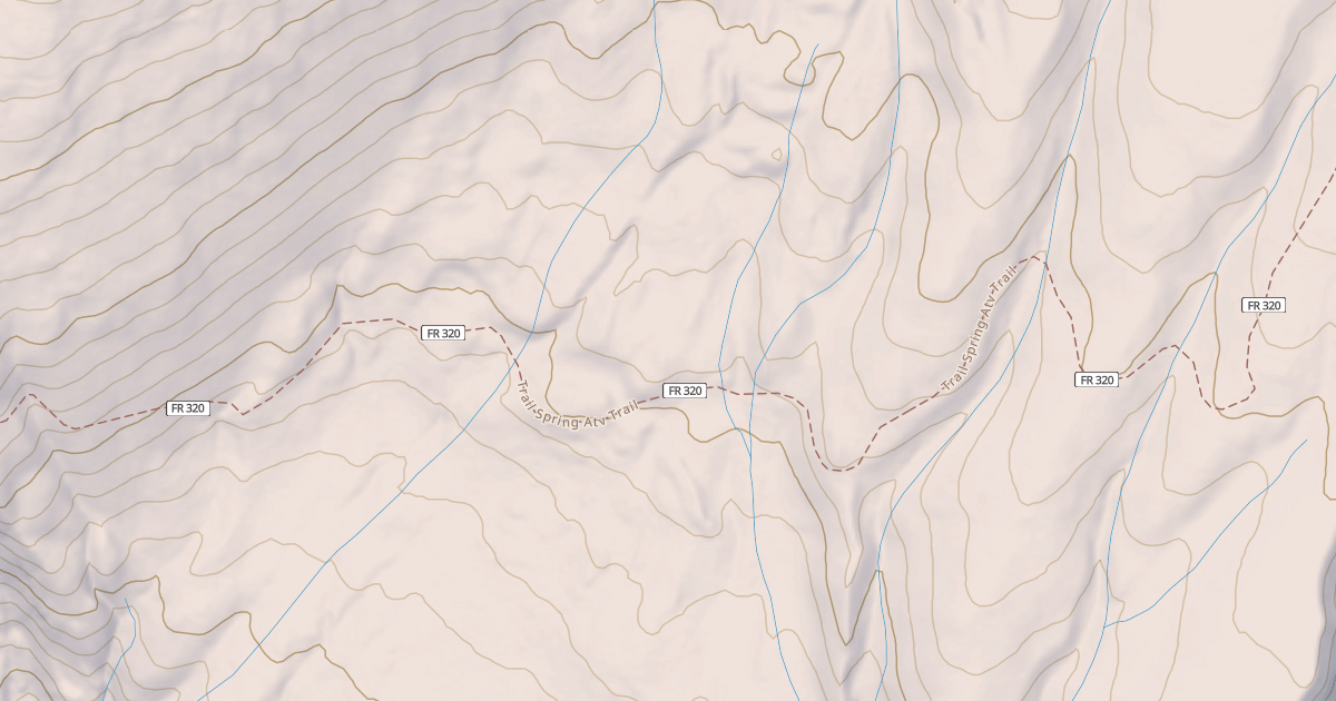 Map preview of TRAIL SPRING ATV