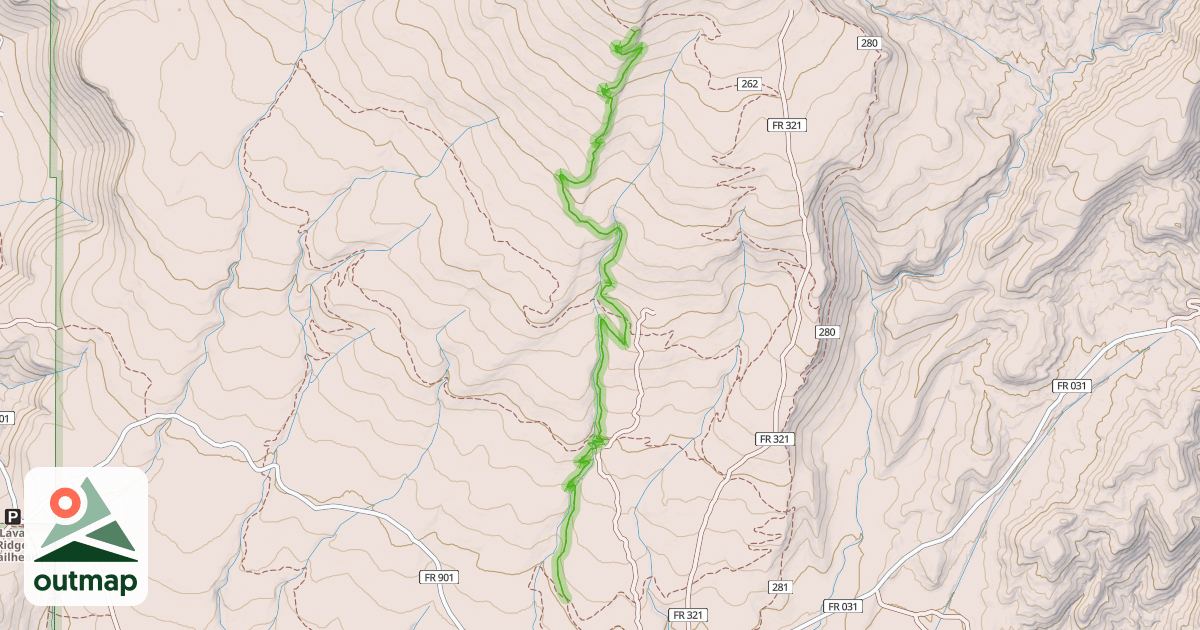 Map of PJ Party Trail