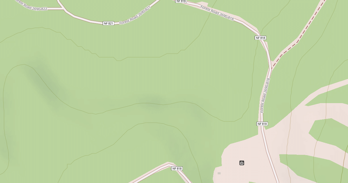Map preview of Santiam Pass Ohv Jeep Tr #45