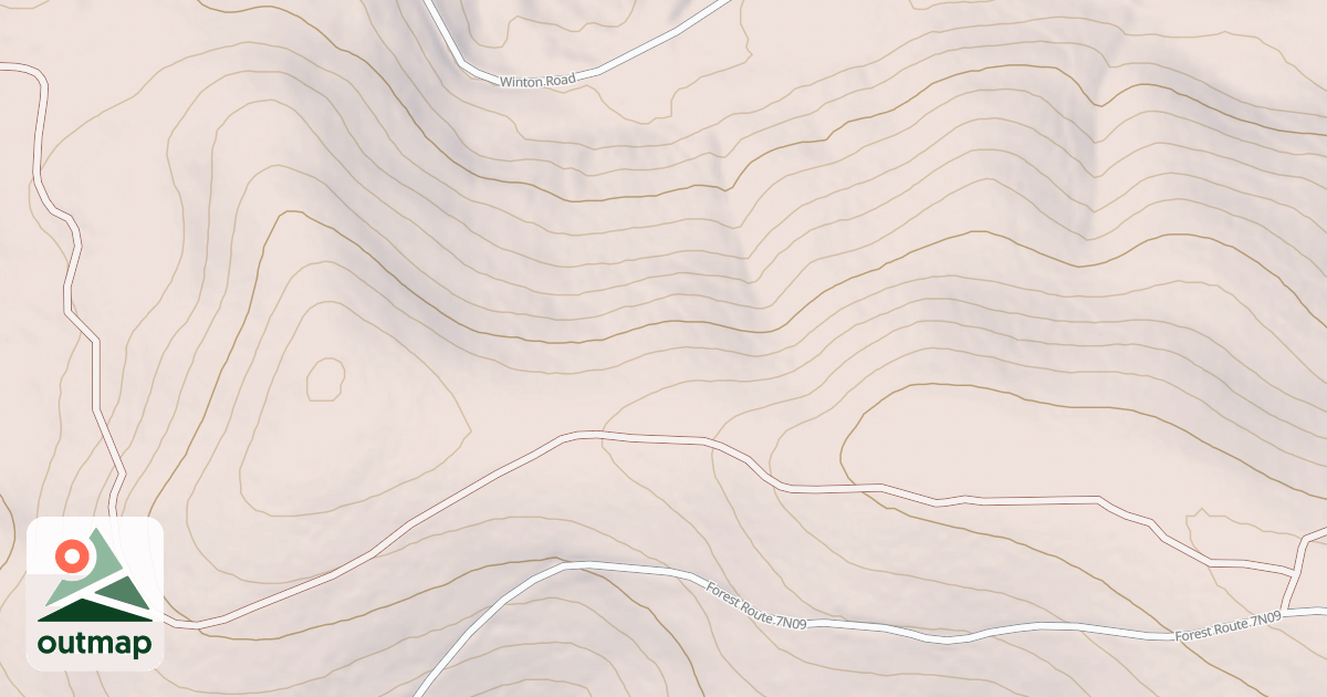 Map of USFS National Forest System Roads {5865D7CC-E963-4295-BFFA-E9057DAFD85C}