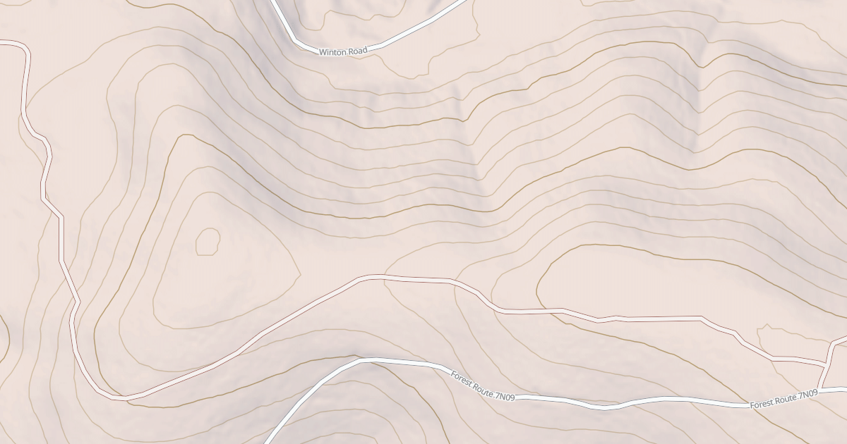 Map preview of USFS National Forest System Roads {5865D7CC-E963-4295-BFFA-E9057DAFD85C}