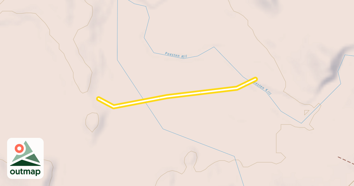Map of East Flat