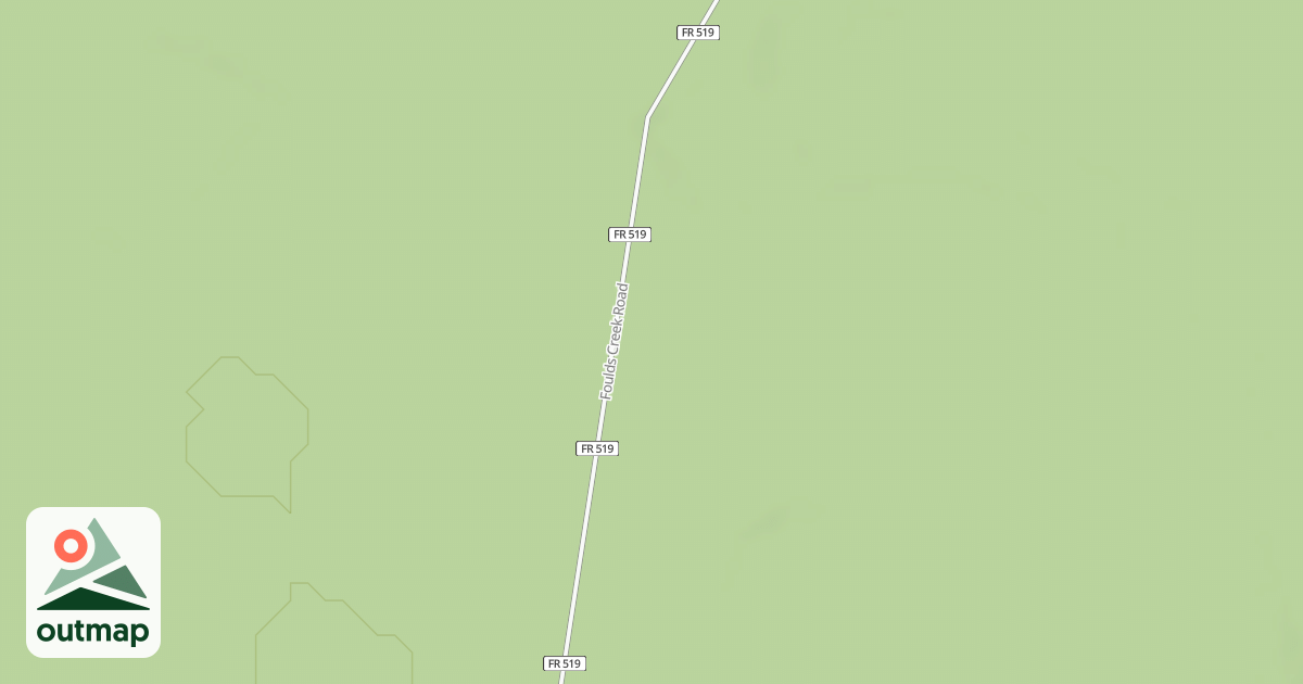 Map of FR 519F