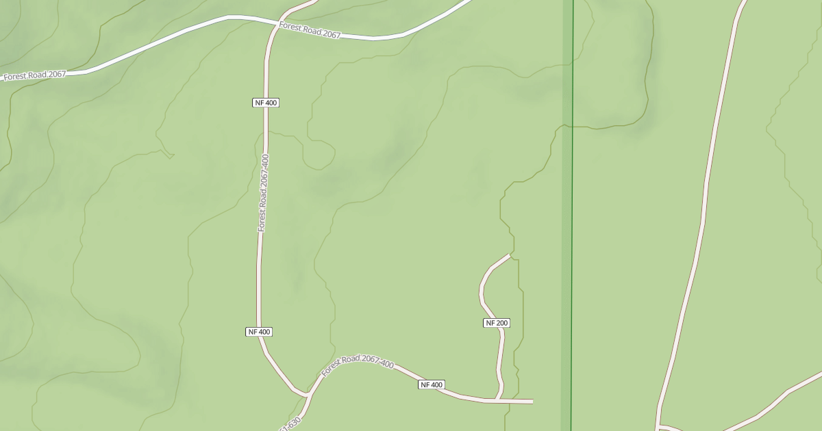 Map preview of USFS Motor Vehicle Use Map Roads {25DE9052-D8F1-4B4B-B06B-37DCDDDB0035}