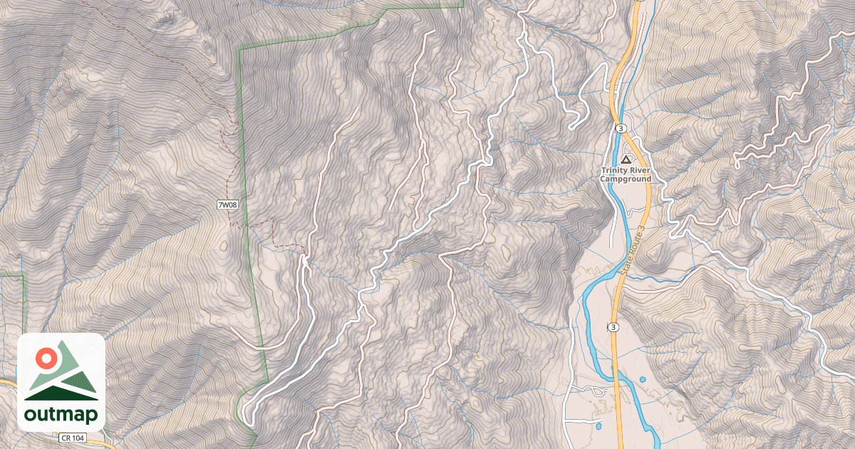Map of CHINQUAPIN
