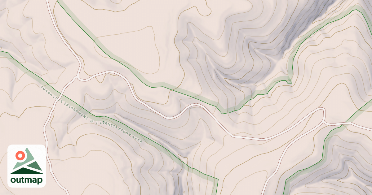 Map of SCENIC DRIVE