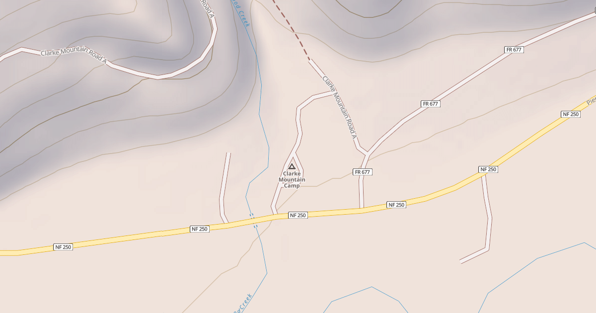 Map preview of COTTONWOOD TRAILHEAD