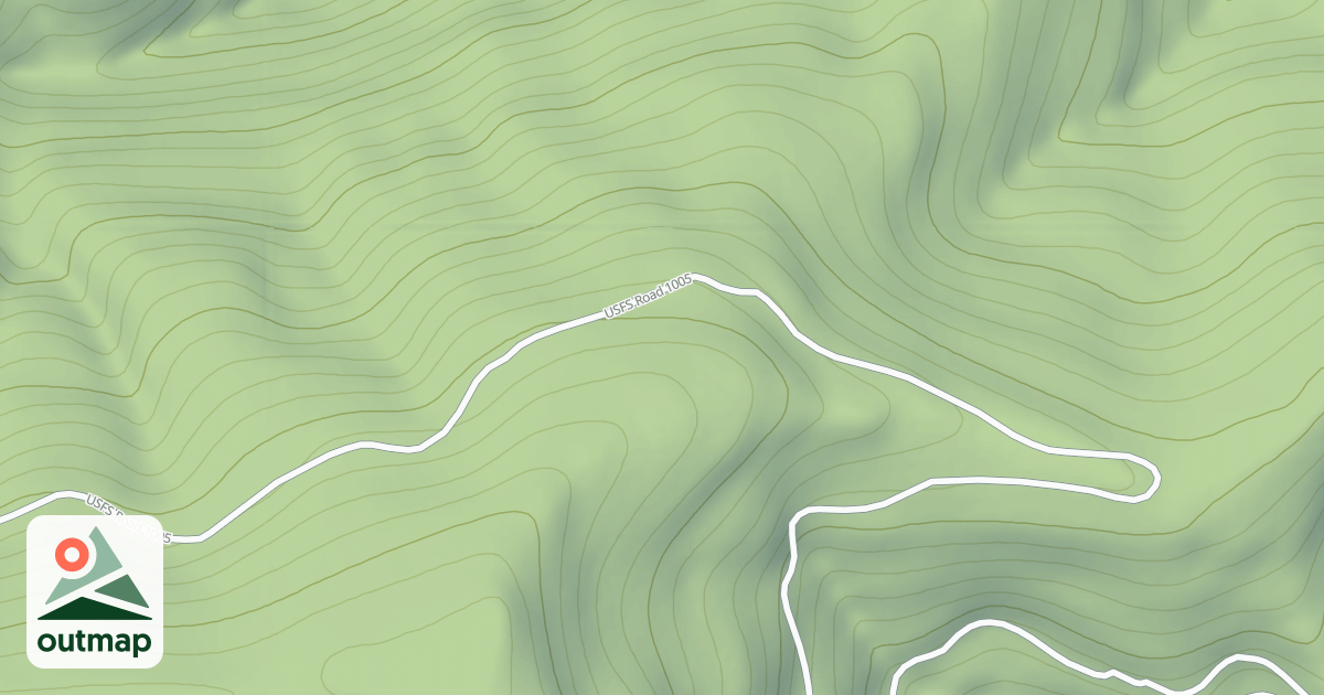 Map of BIG BOB CUTOFF