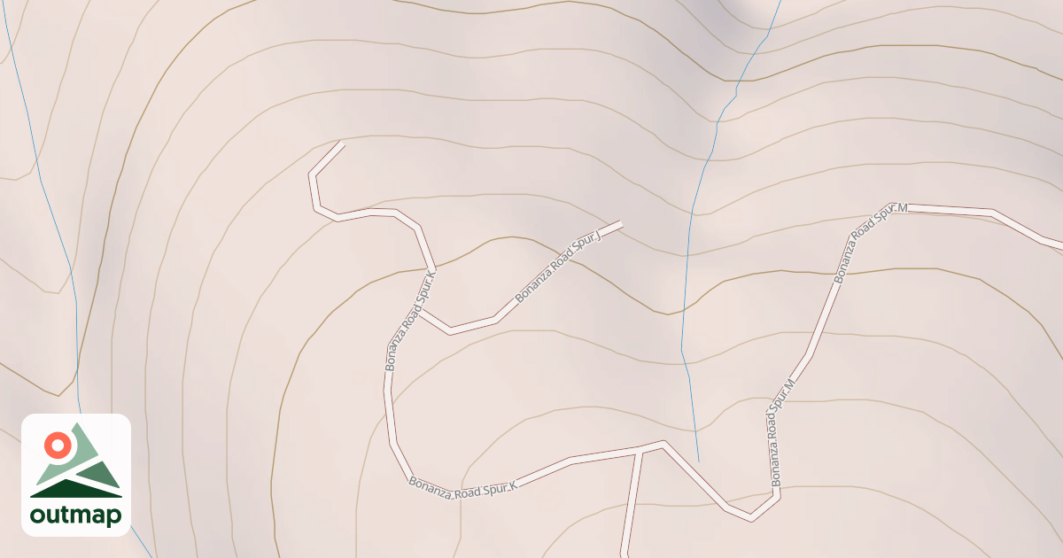 Map of BONANZA