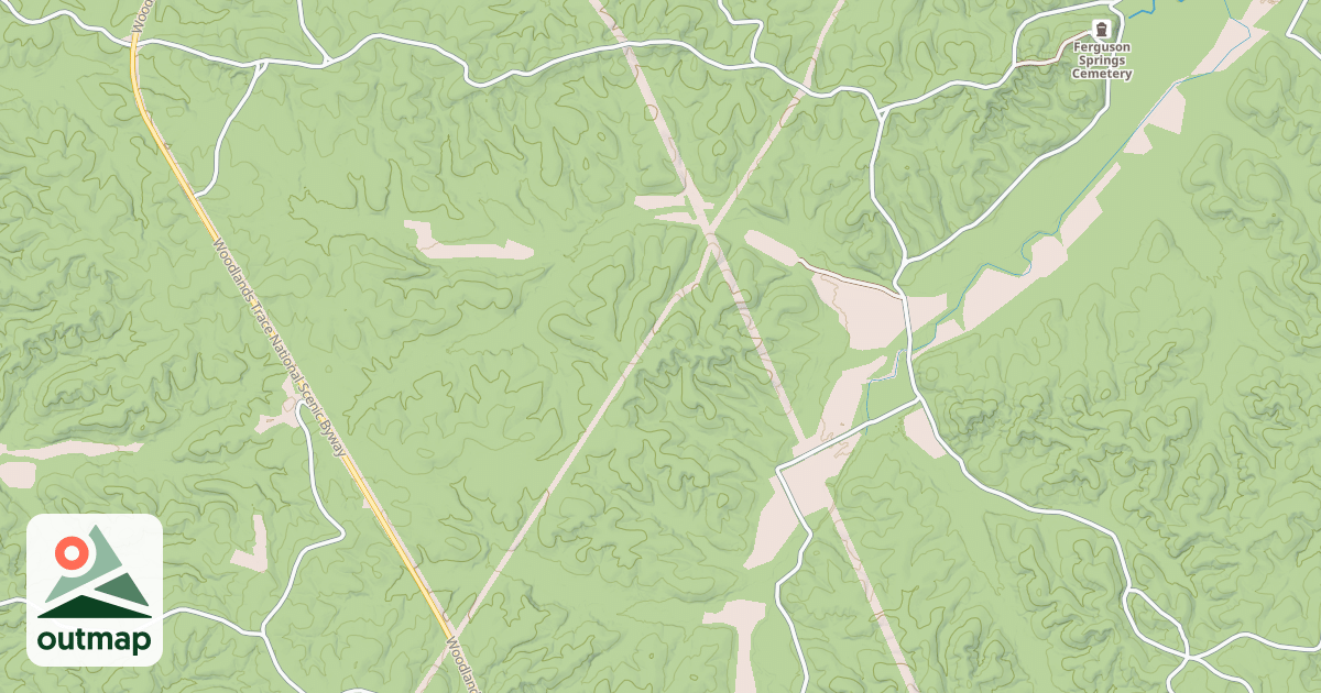 Map of IRONTON ROAD II