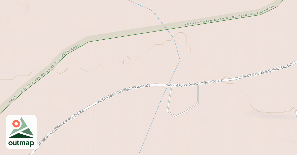 Map of BEAVER CREEK CAMP SPUR D
