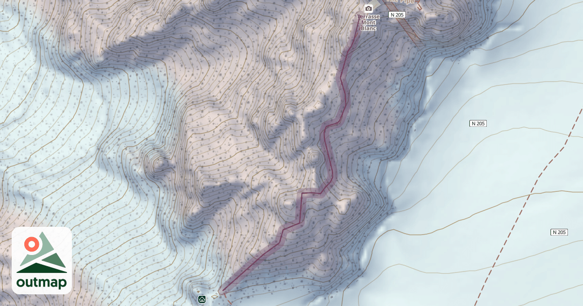 Map of Arête des Cosmiques
