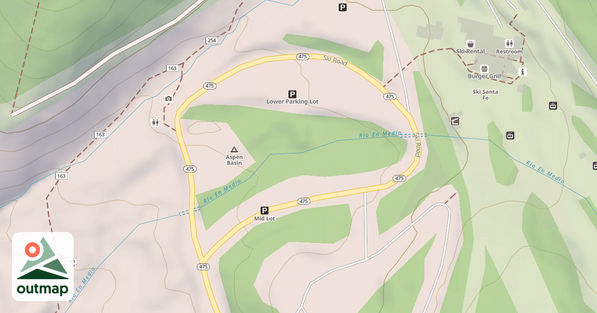 Map of SKI