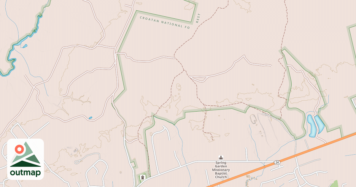 Map of BOGUE