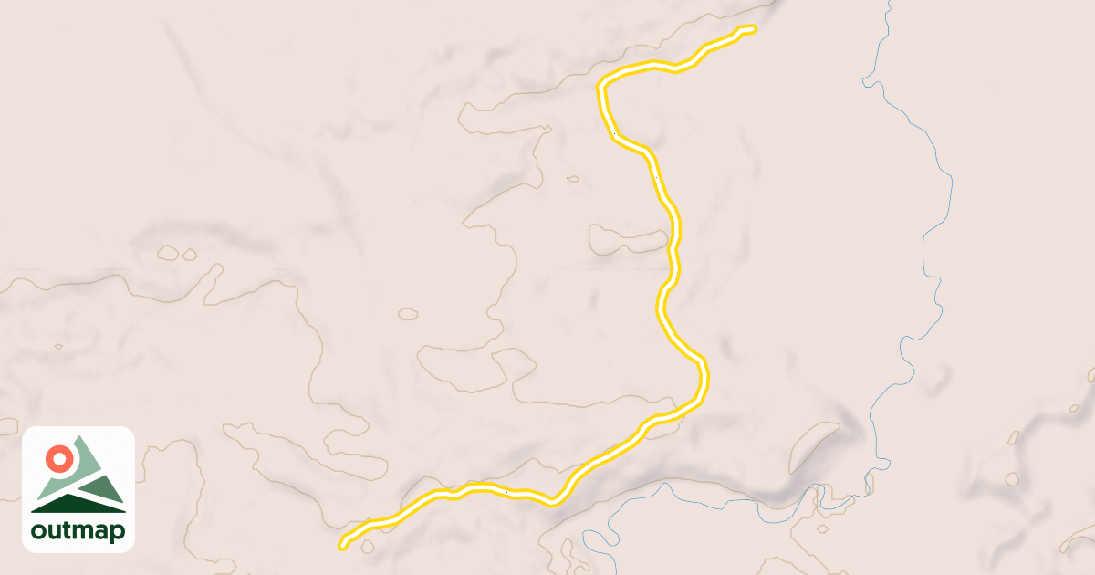 Map of Linguini with Hills