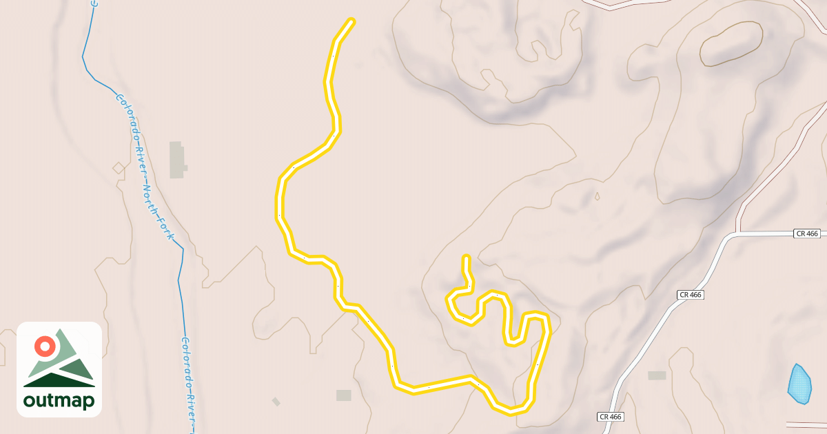 Map of Reed's Run