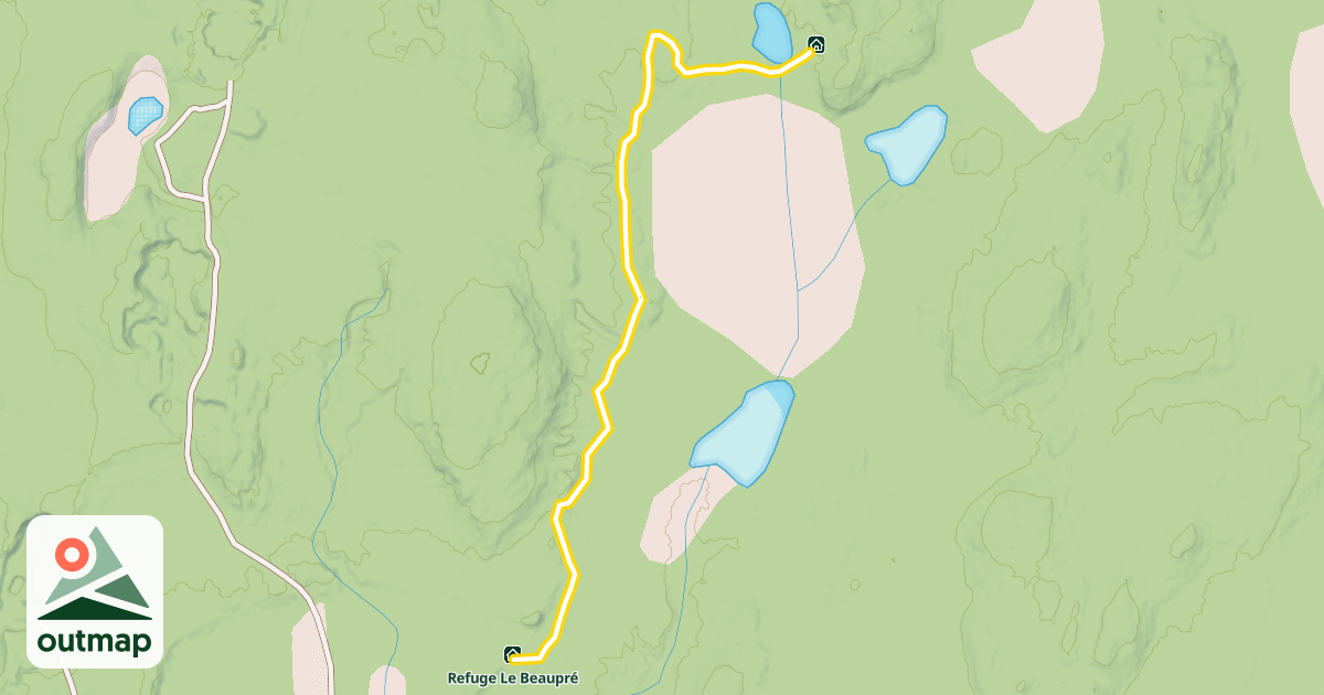 Map of #6 Le Portage