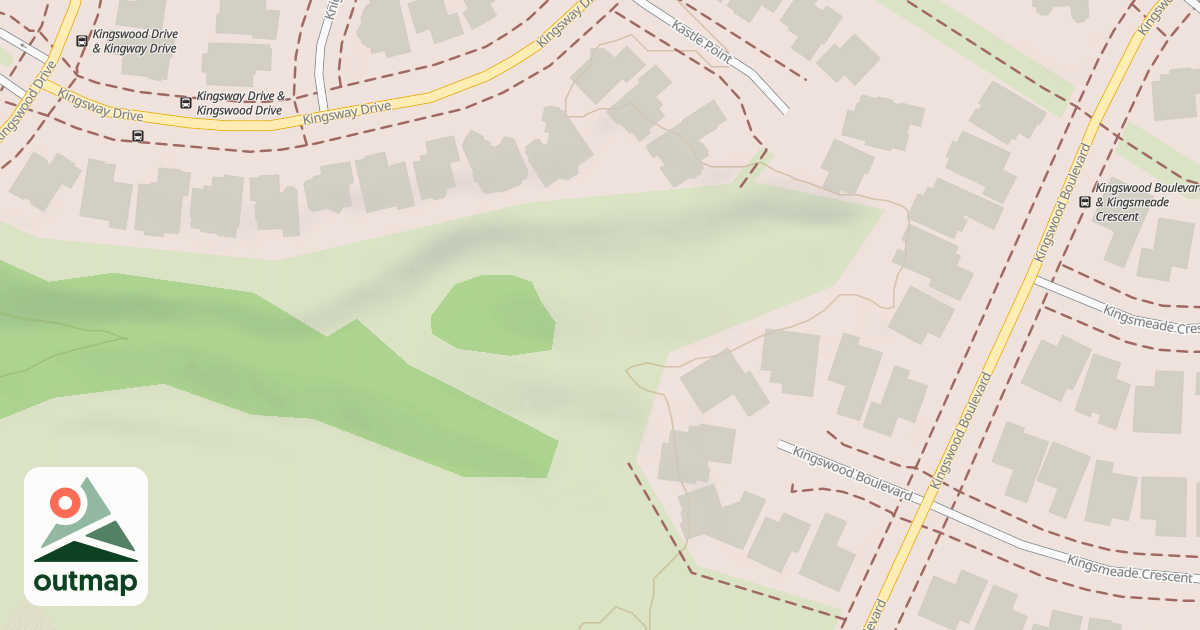Map of Kingswood Sled Hill