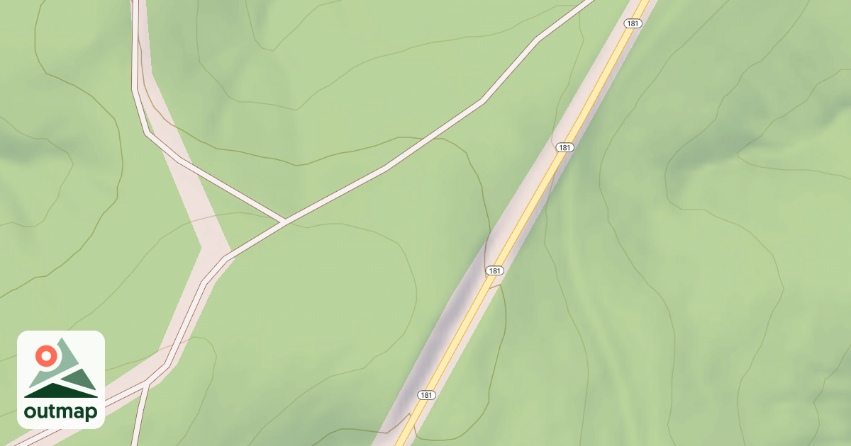 Map of BLUE BUCK TOWER SPUR A