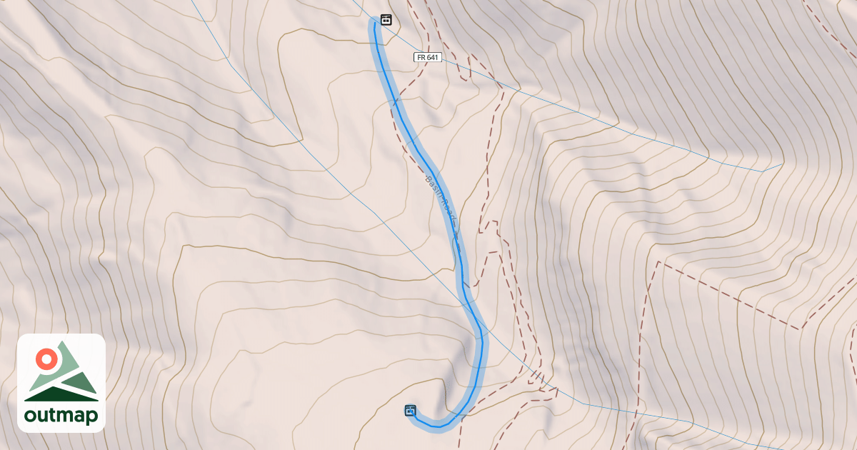 Map of Lower Happy Thought