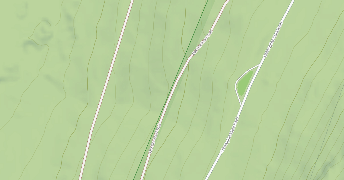 Map preview of Old Fire Road Trail