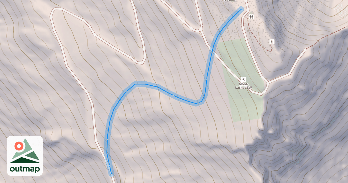 Map of Gypaète