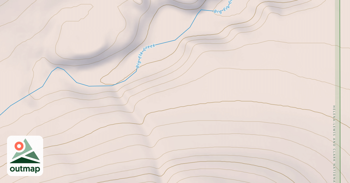 Map of BIG ELK-NOT NEEDED