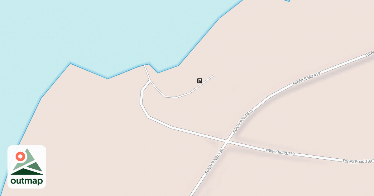 Map of ISLAND PARK BOAT LANDING