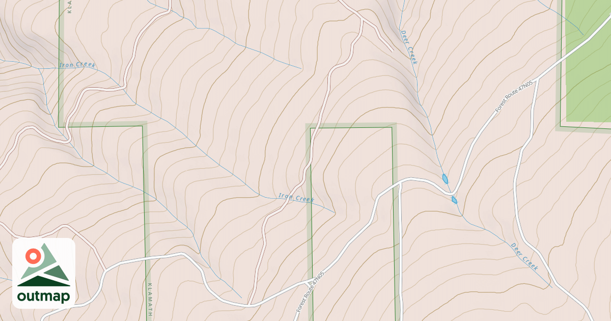 Map of BOGUS BURN