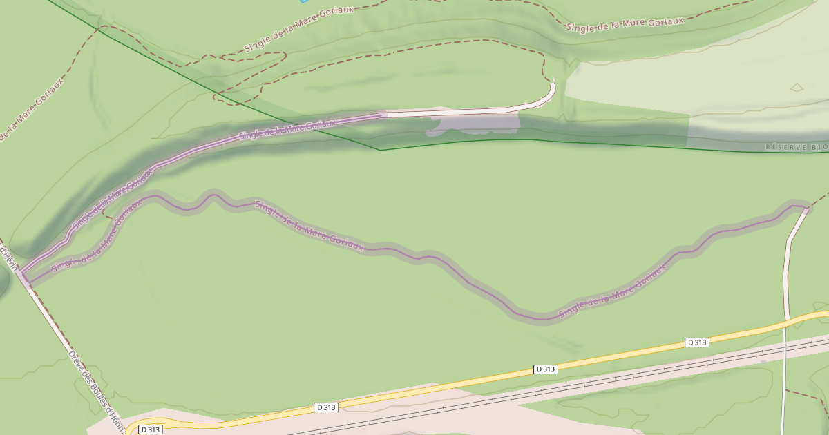 Map preview of Single de la Mare Goriaux
