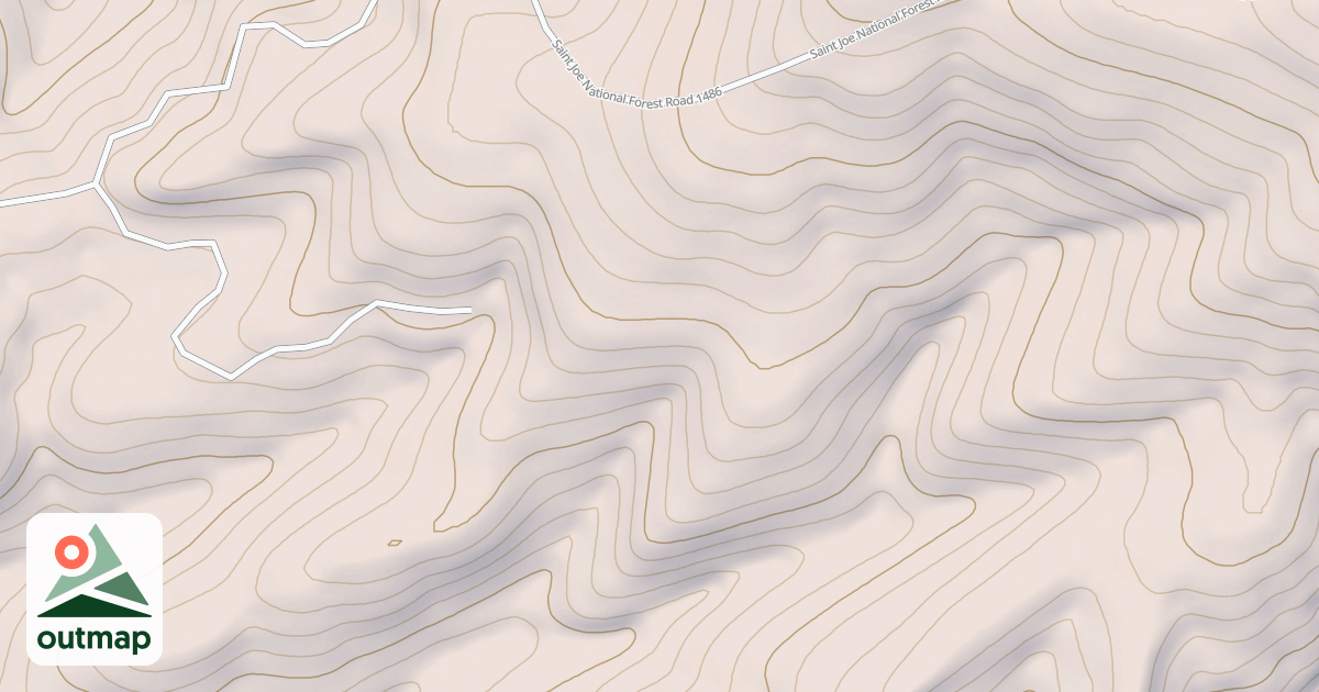 Map of BLUEBELL