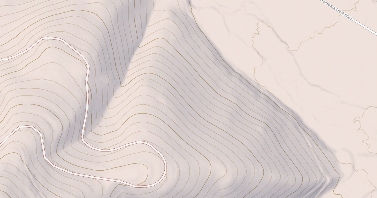 Map preview of Keith Creek