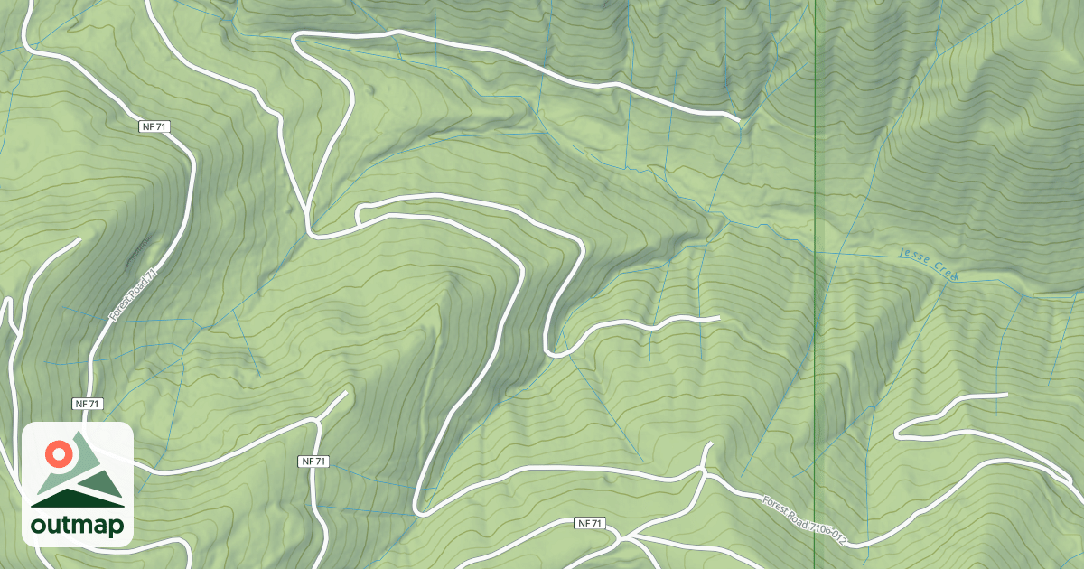 Map of JESSE CRK