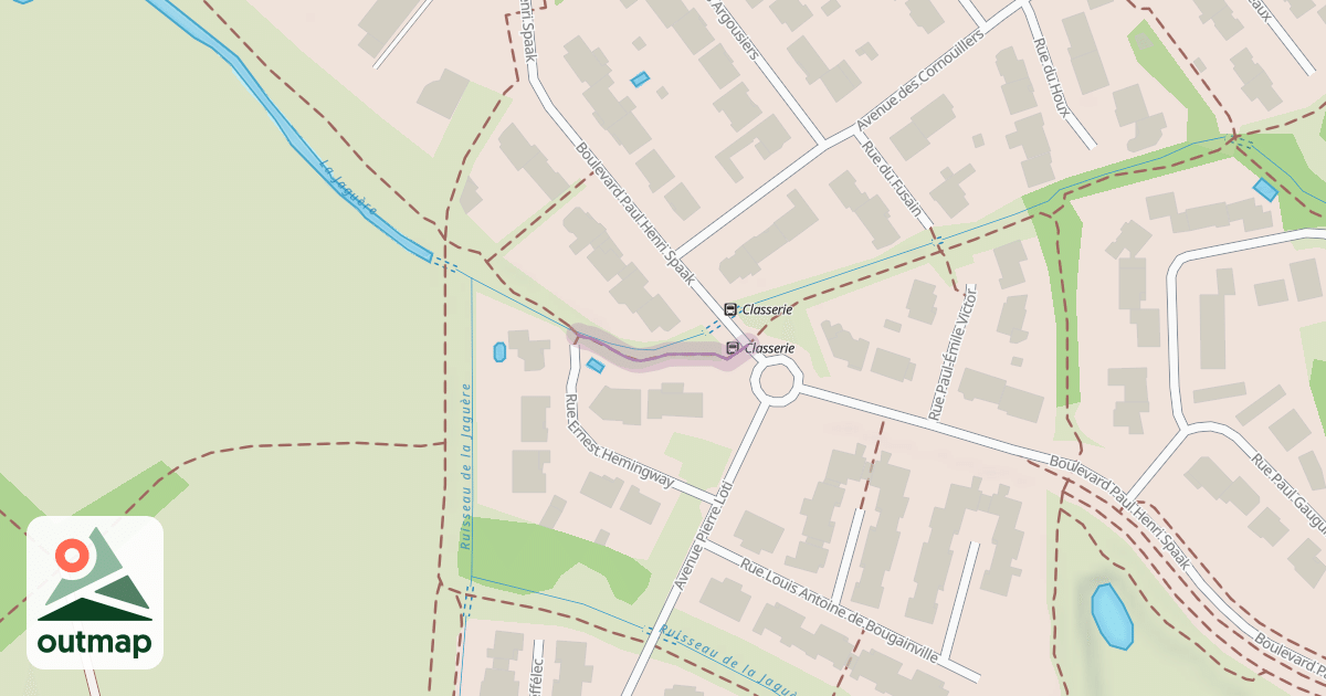 Map of Promenade de Ronkh Diawar