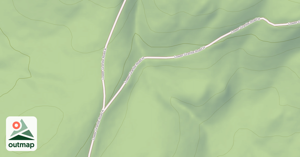 Map of LOWER GRANITE H