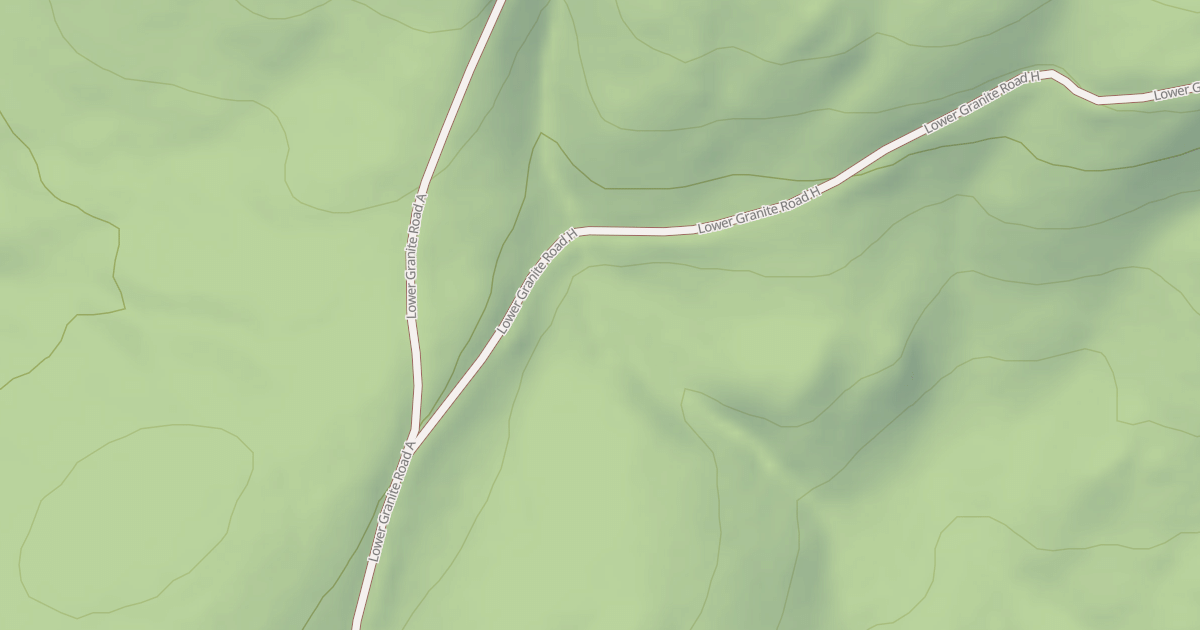 Map preview of LOWER GRANITE H