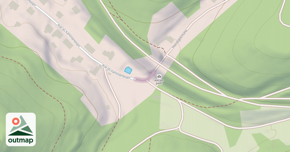 Map of Pferdsgeschund