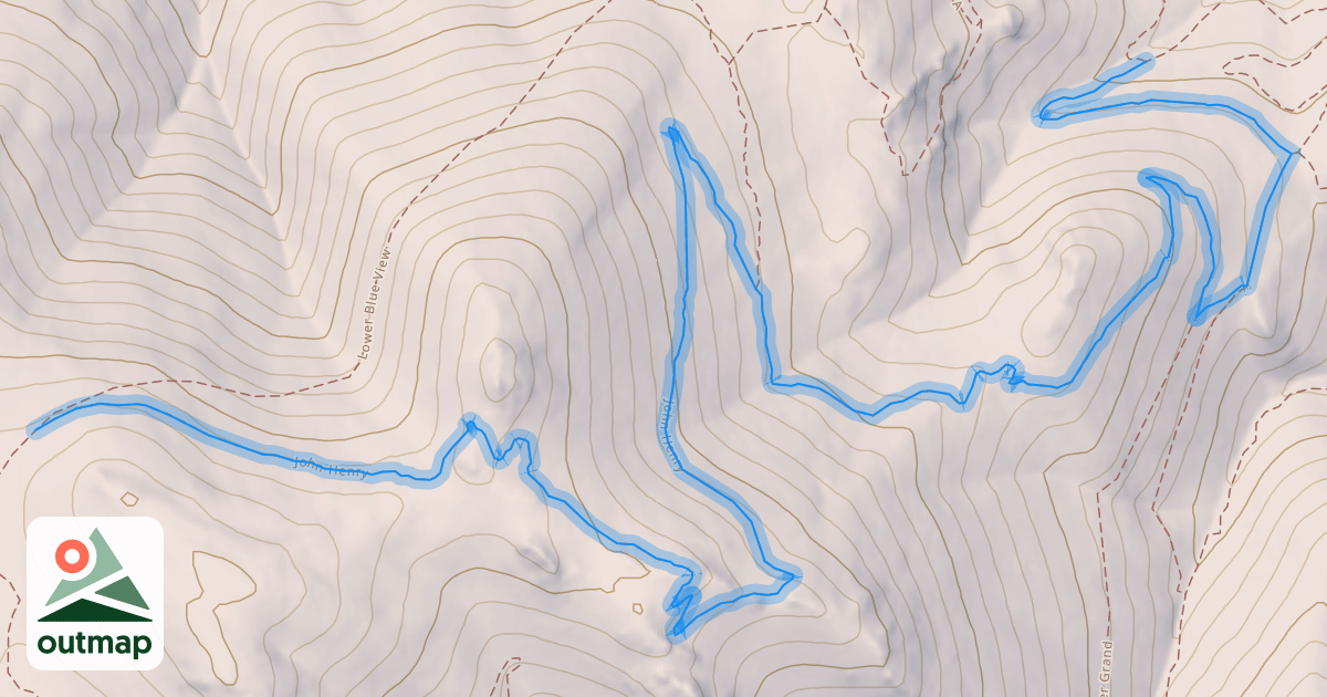 Map of John Henry