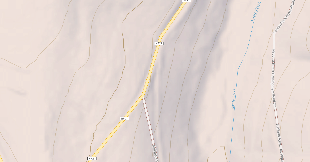 Map preview of USFS National Forest System Roads {CAC7F3C7-67E1-483D-A415-172D081A644E}