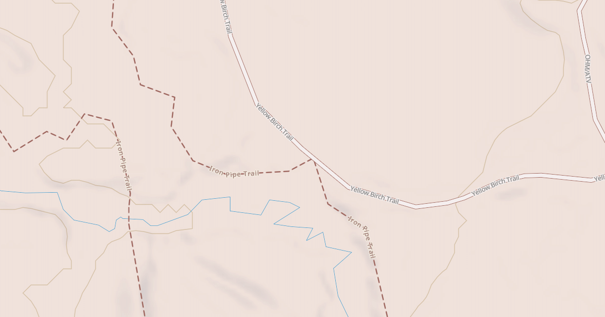Map preview of Straight Arrows Trail