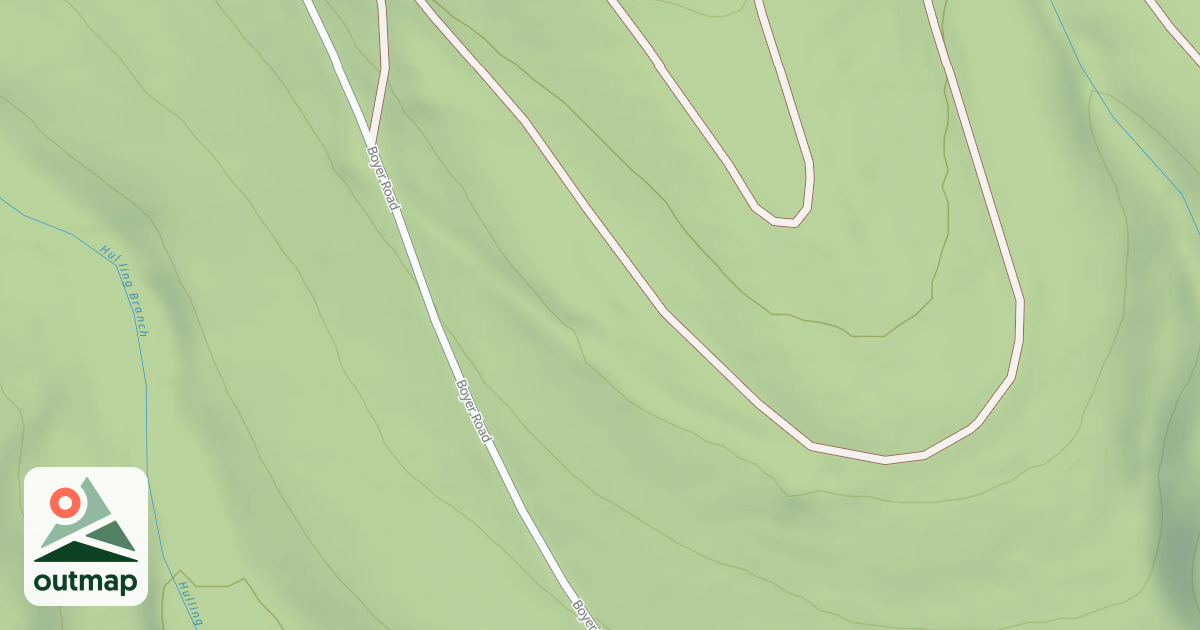 Map of Whiskey Springs Trails