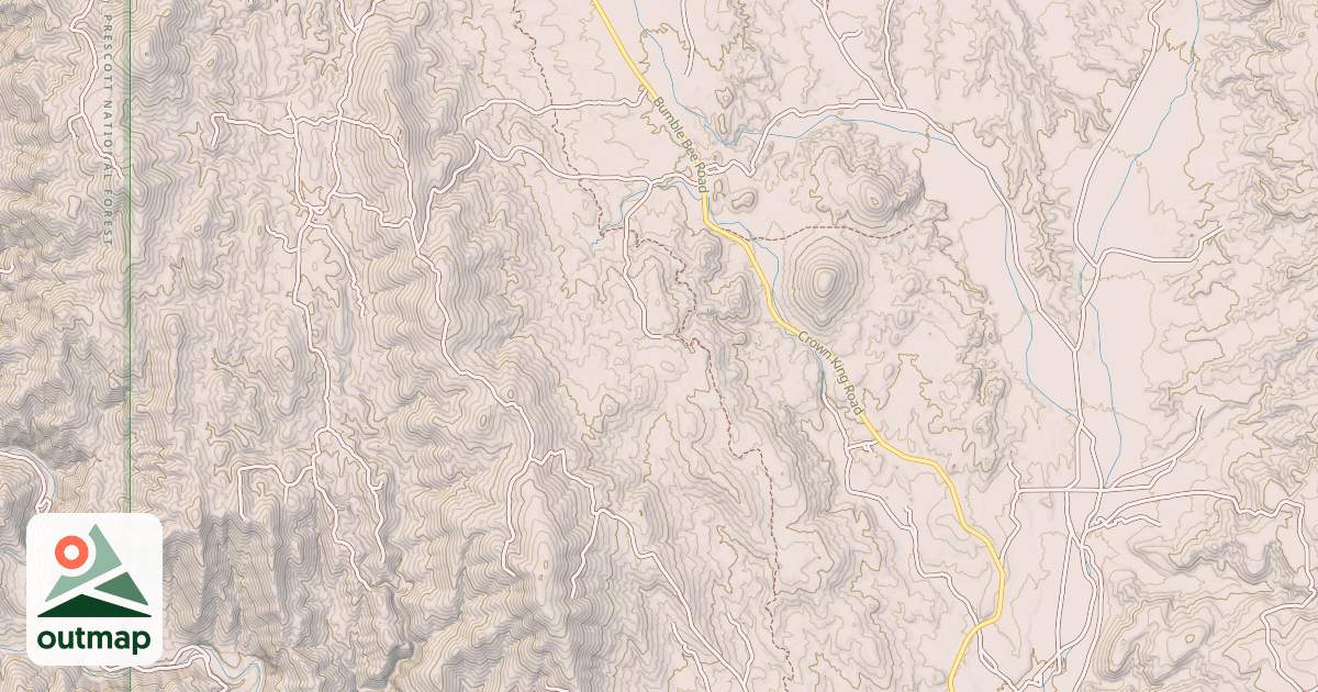 Map of Black Canyon Trail