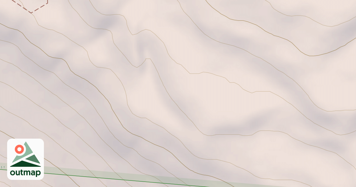 Map of Unmarked Trail #4