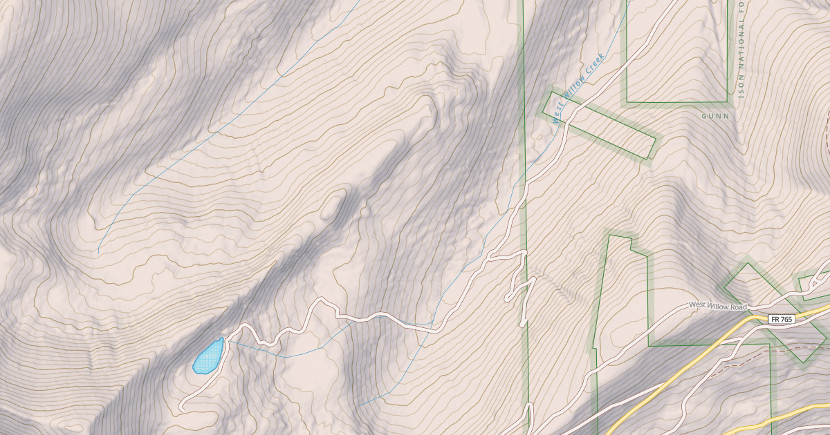 Map preview of BLISTERED HORN