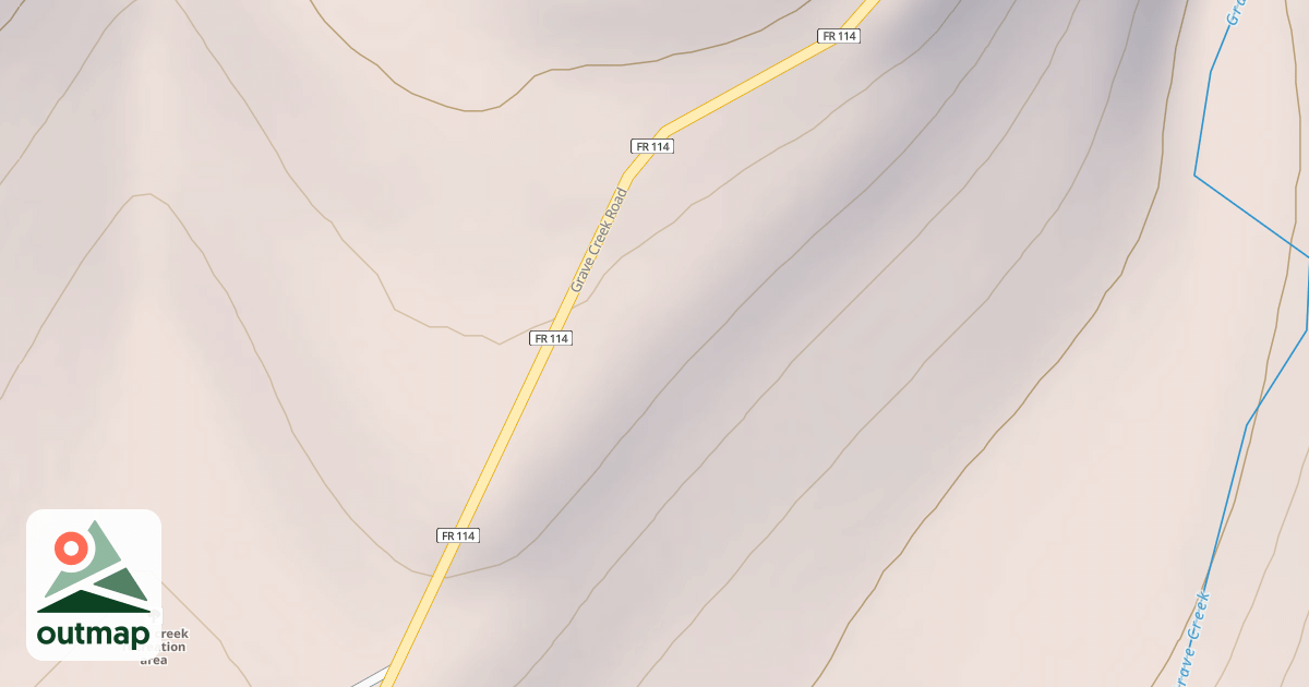 Map of Birch X-C Ski Loop A